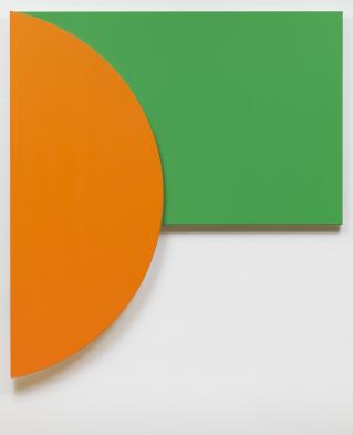 Orange Relief with Green 1991 Ellsworth Kelly 1923-2015 Presented by the American Fund for the Tate Gallery 1998 http://www.tate.org.uk/art/work/T07478